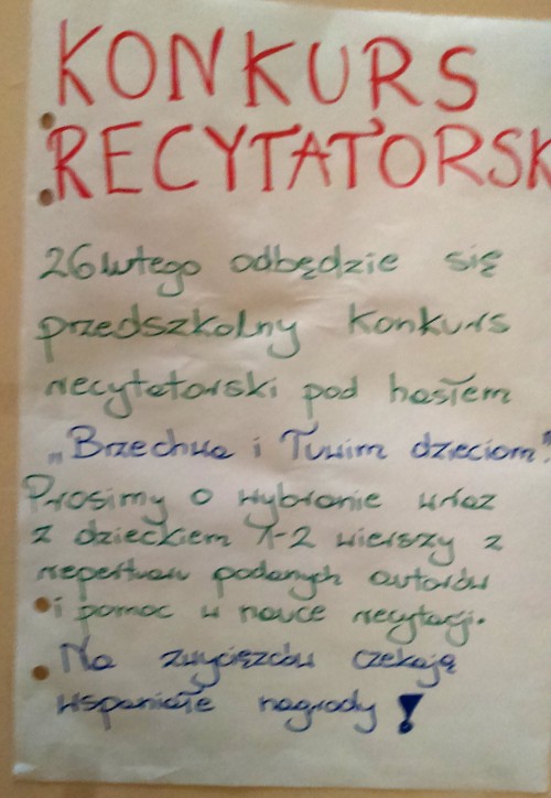 Monika Wilczak recytuje Brzechw